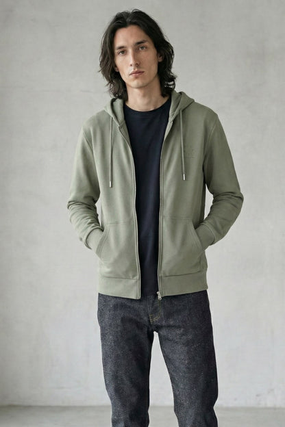 zip hoodie organic