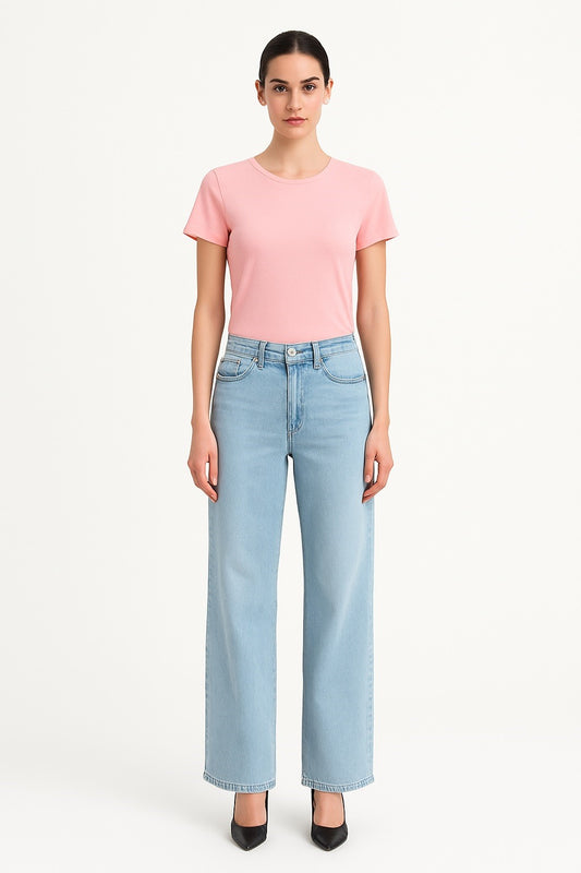 The Classic Organic Tee - Pink