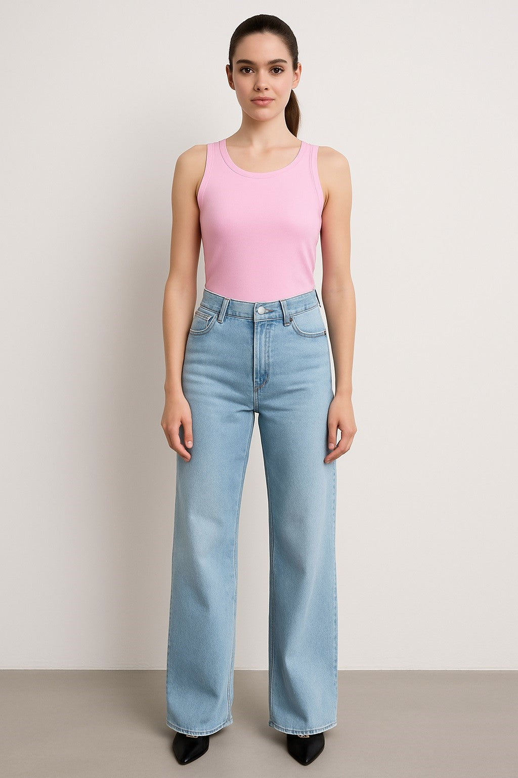 The Organic Tank Top - Pink