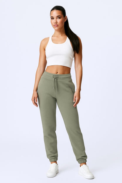 Organic Joggers green women