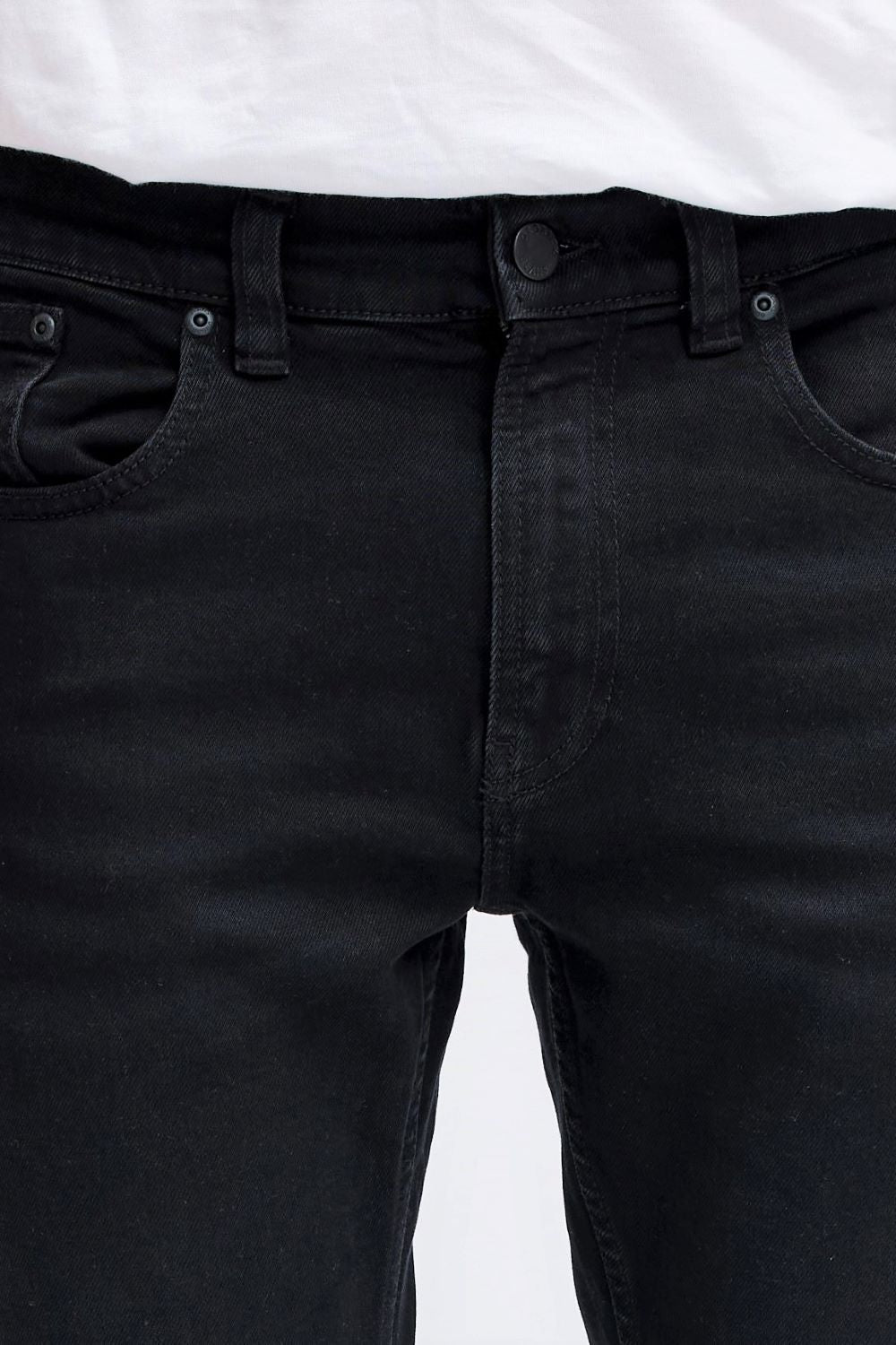 organic black denim