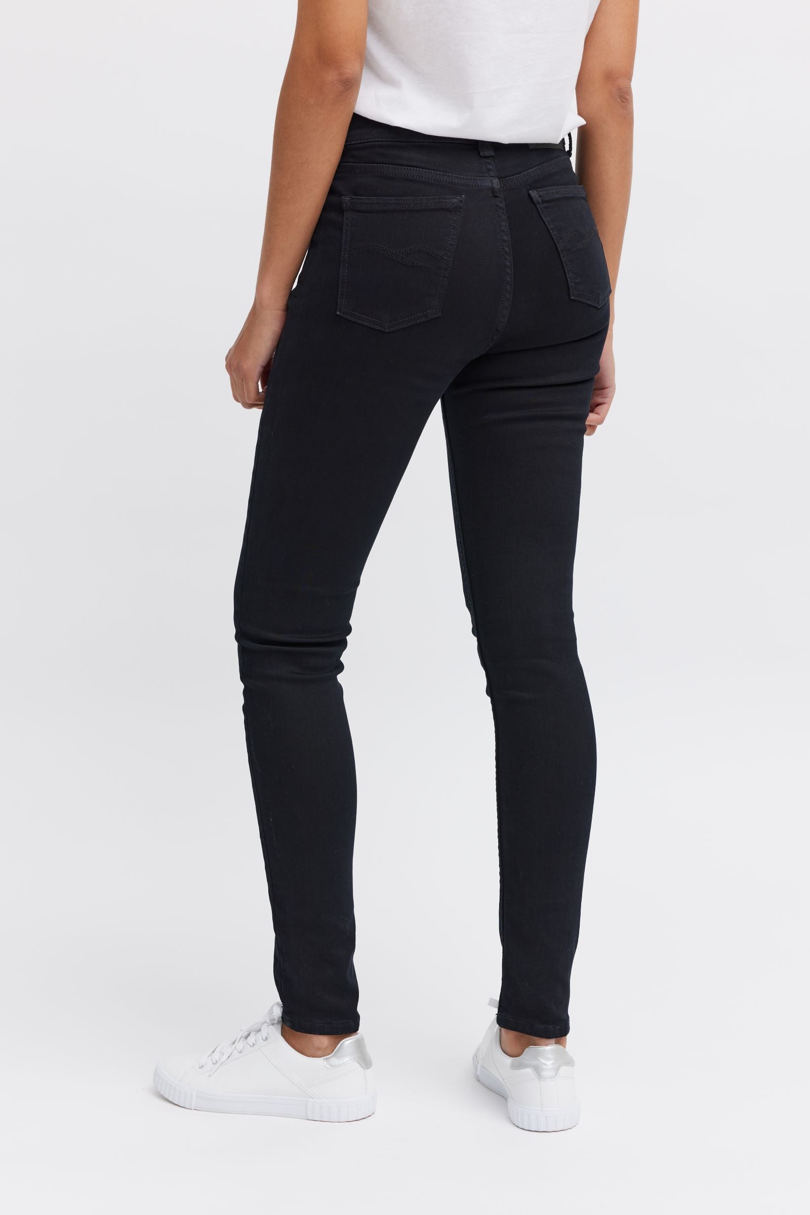 Sustainable fashion black jeans - Women's skinny fit