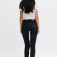 Organic cotton, stylish black jeans - Women's skinny fit