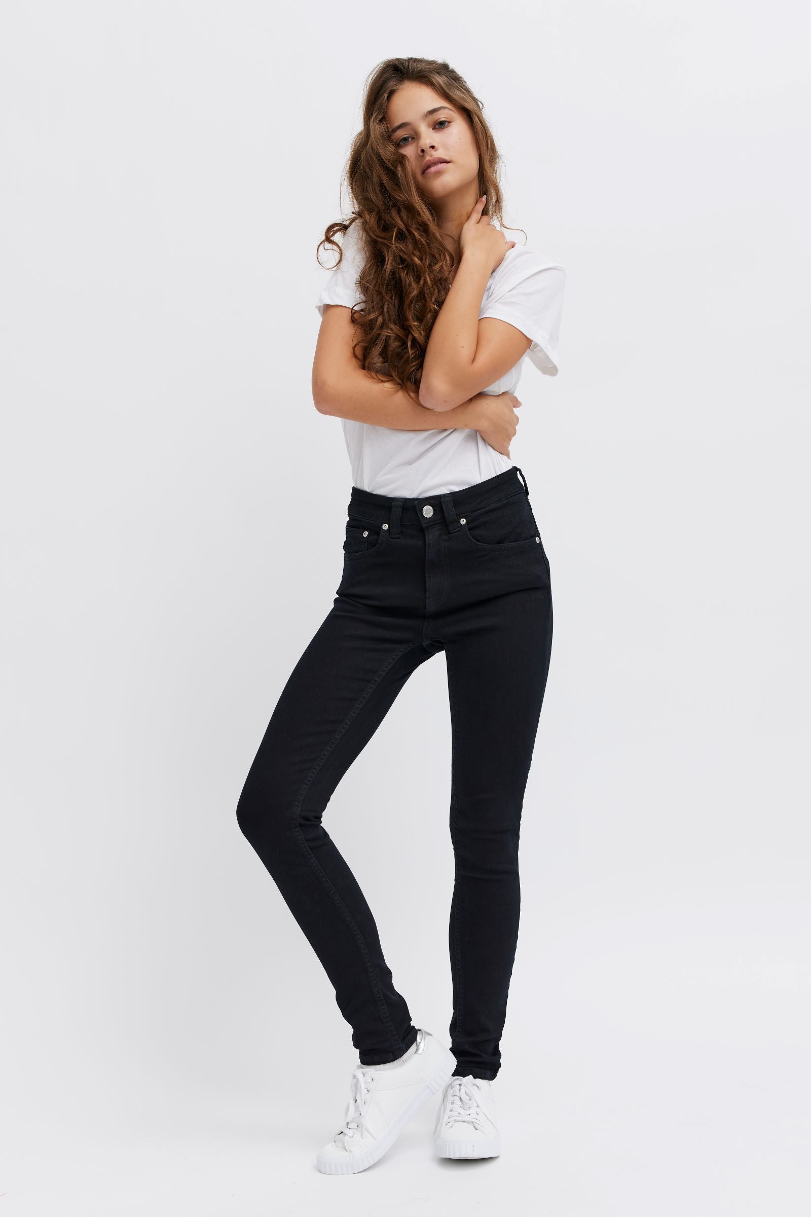 Black stretch jeans - Women's pants - organic, vegan and sustainable