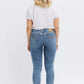blue organic slim fit jeans