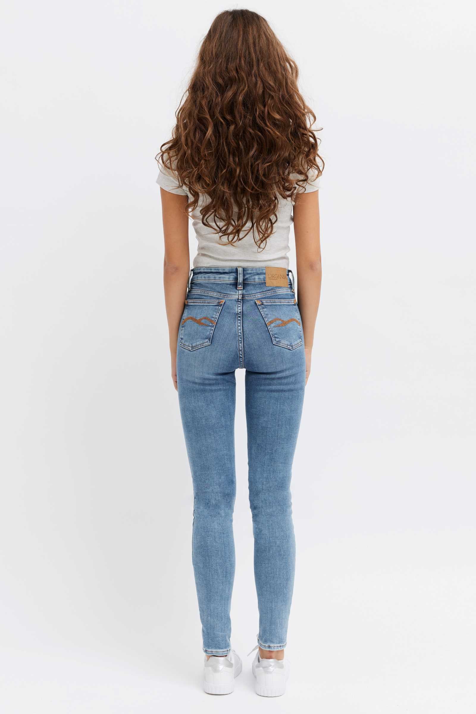 Slim fit jeans women, certified eco-friendly - organic cotton & recycled fibers