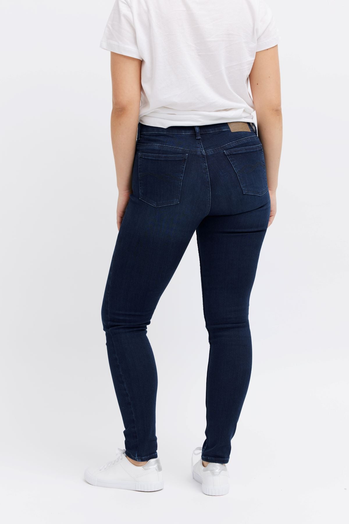 Organic blue jeans denim for women