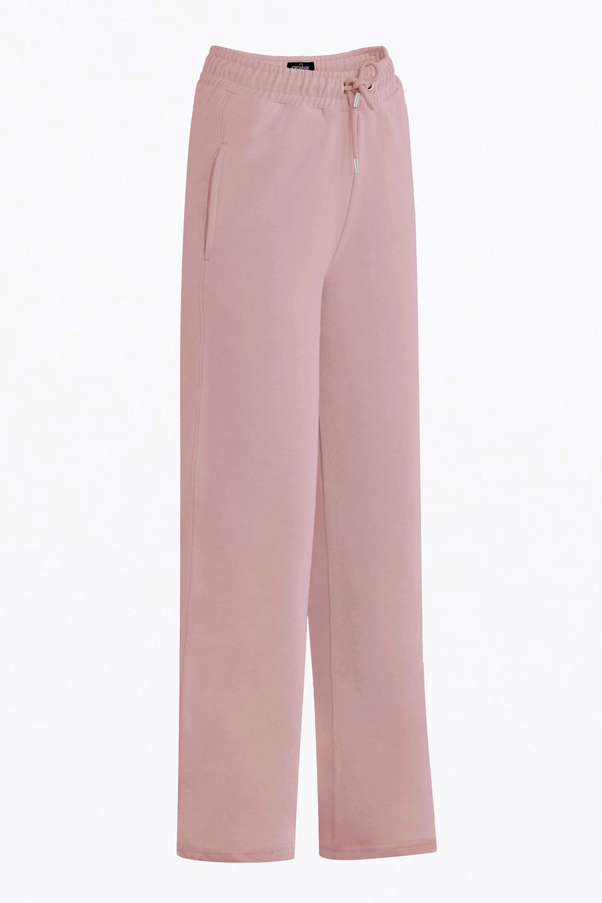 The Organic Straight-Leg Sweatpants - Pink
