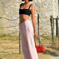 The Organic Wide-Leg Sweatpants - Pink