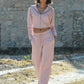 The Organic Wide-Leg Sweatpants - Pink