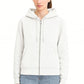 The Organic Cropped Zip-Up Hoodie - Green