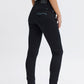 Women's slim-fit jeans of organic cotton - Black skinny fit