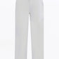 The Organic Straight-Leg Sweatpants - White