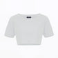 The Organic Crop Top - Black