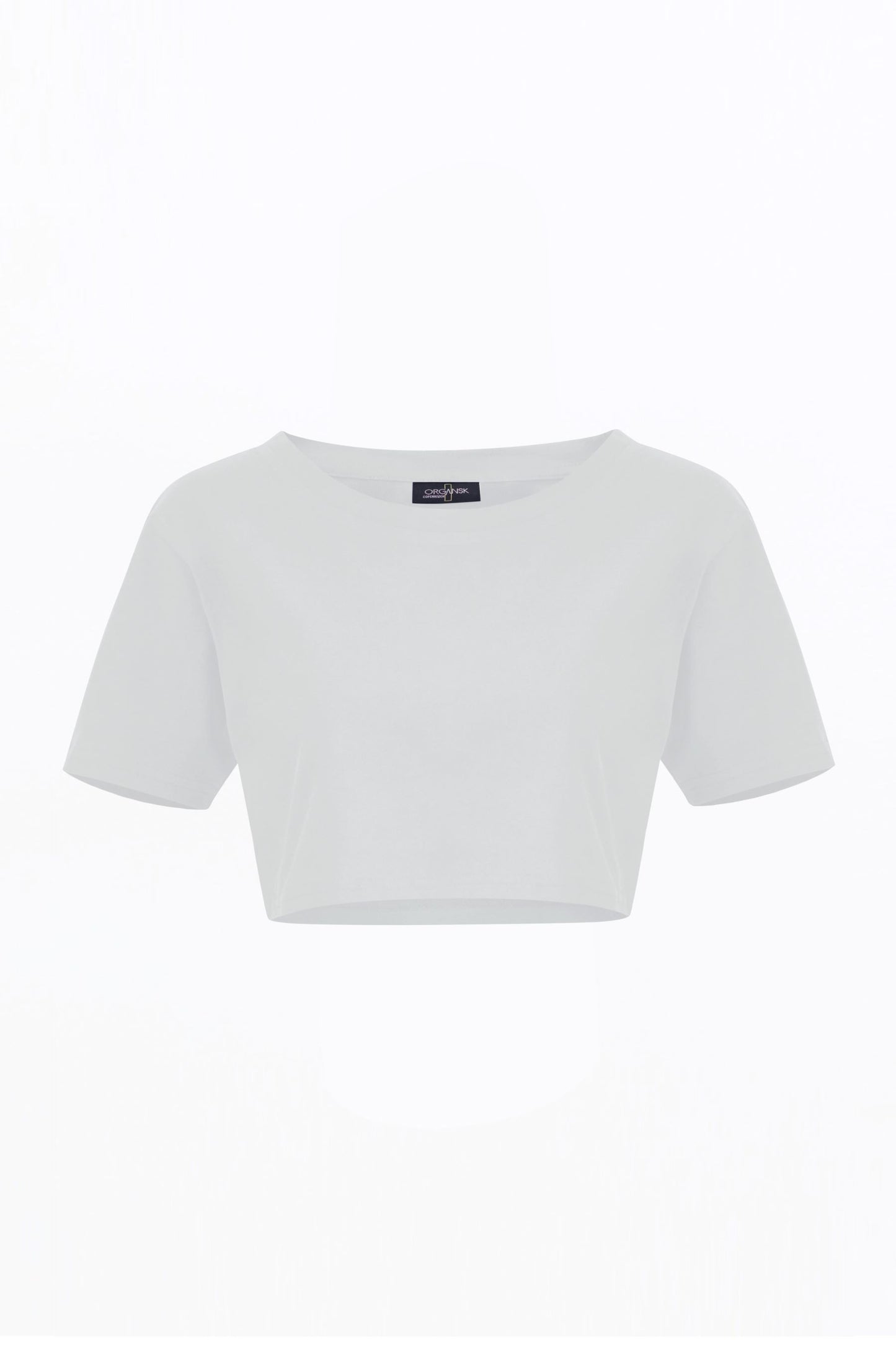 The Organic Crop Top - Black