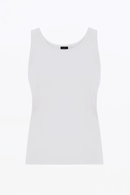 The Organic Tank Top - White
