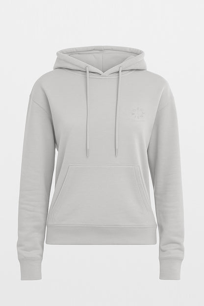 The Classic Organic Hoodie - White Oversize