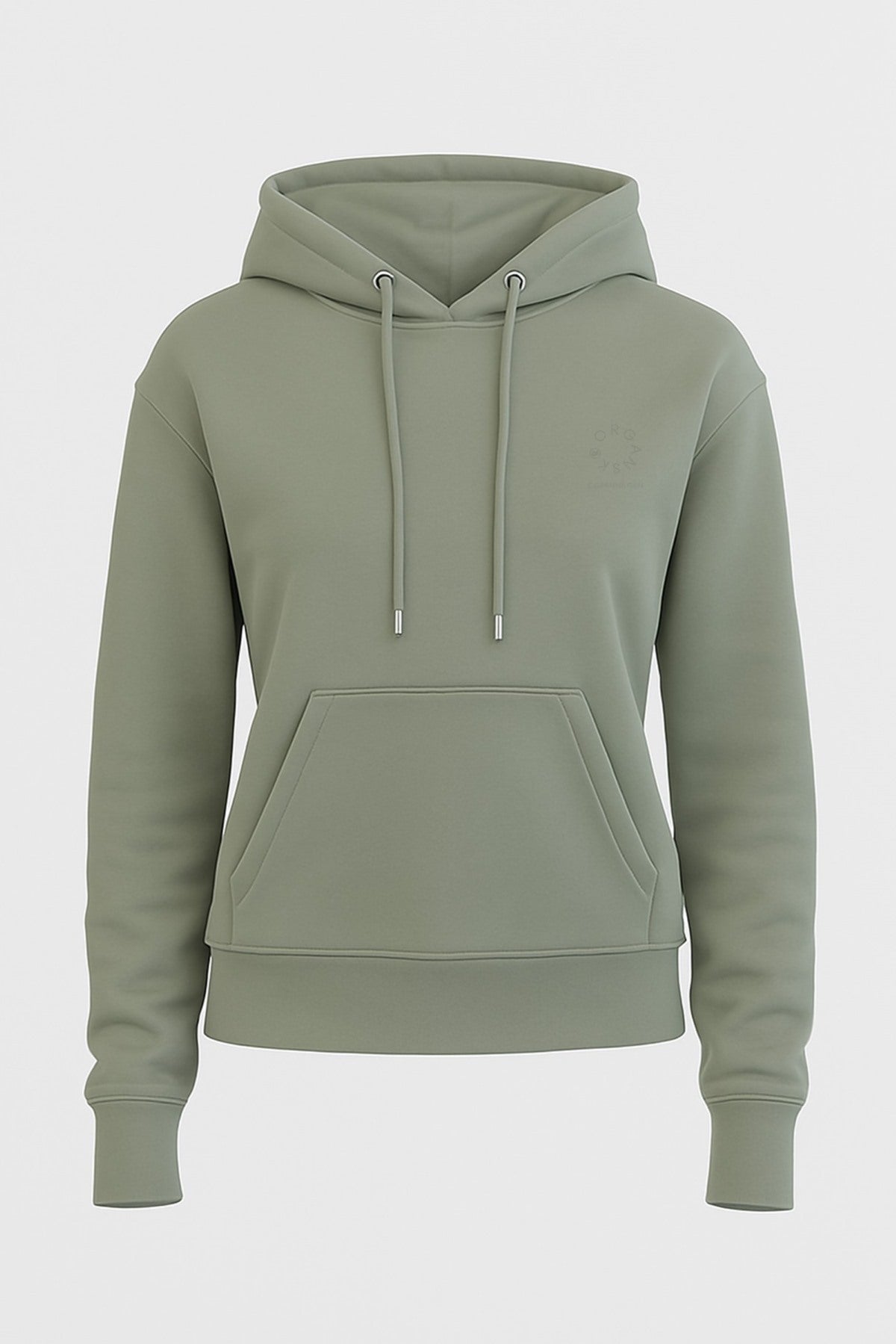 The Classic Organic Hoodie - Green Oversize