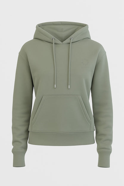 The Classic Organic Hoodie - Green Oversize