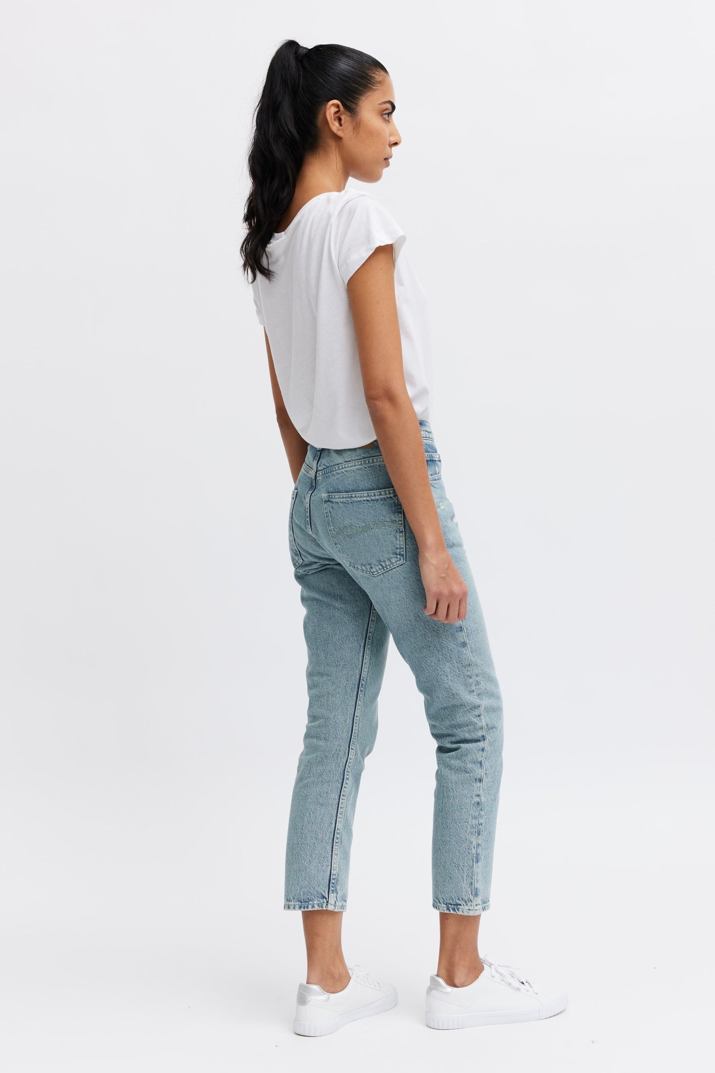 Cropped Leg Jeans for Women - Circular Organic Fashion