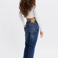 Comfy style dark blue ethical jeans 