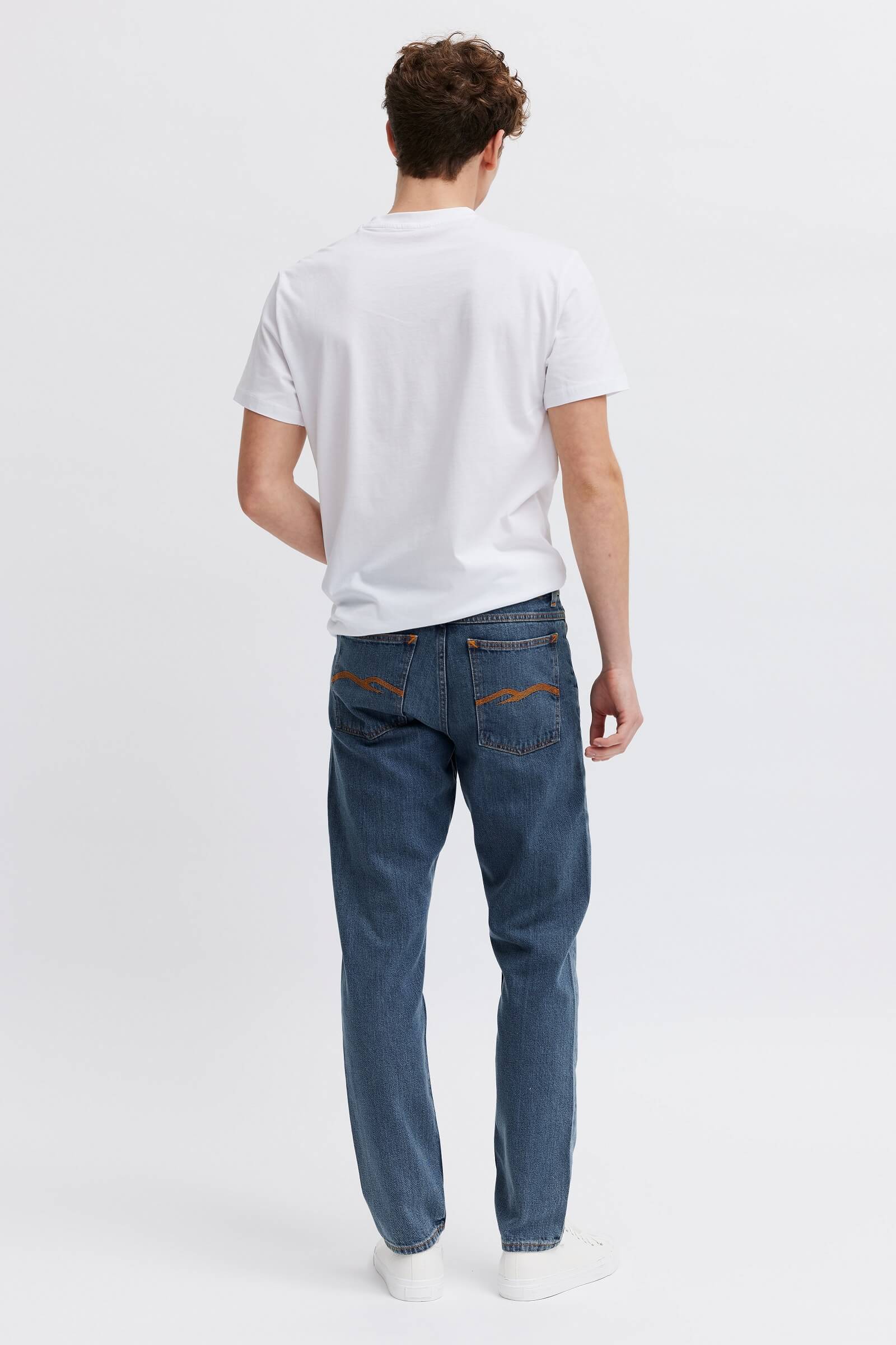 Loose style and relaxed fit, ethical jeans for men