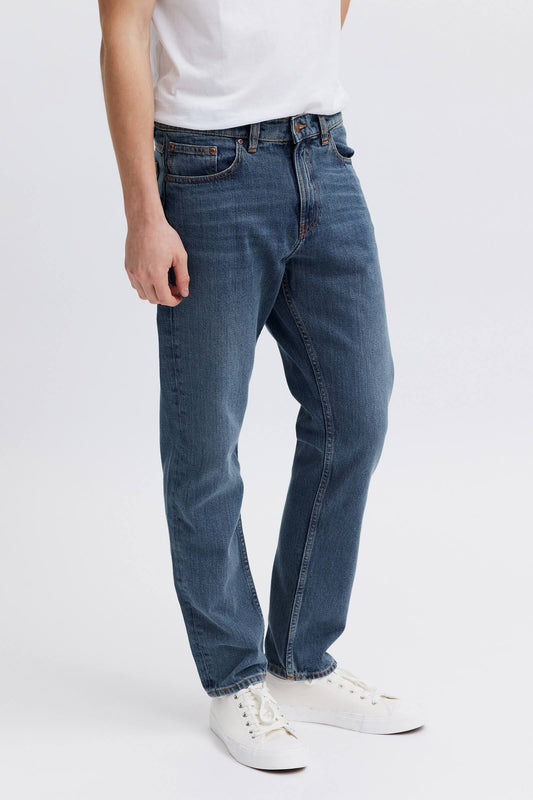 Organic blue jeans men's. Classic fit