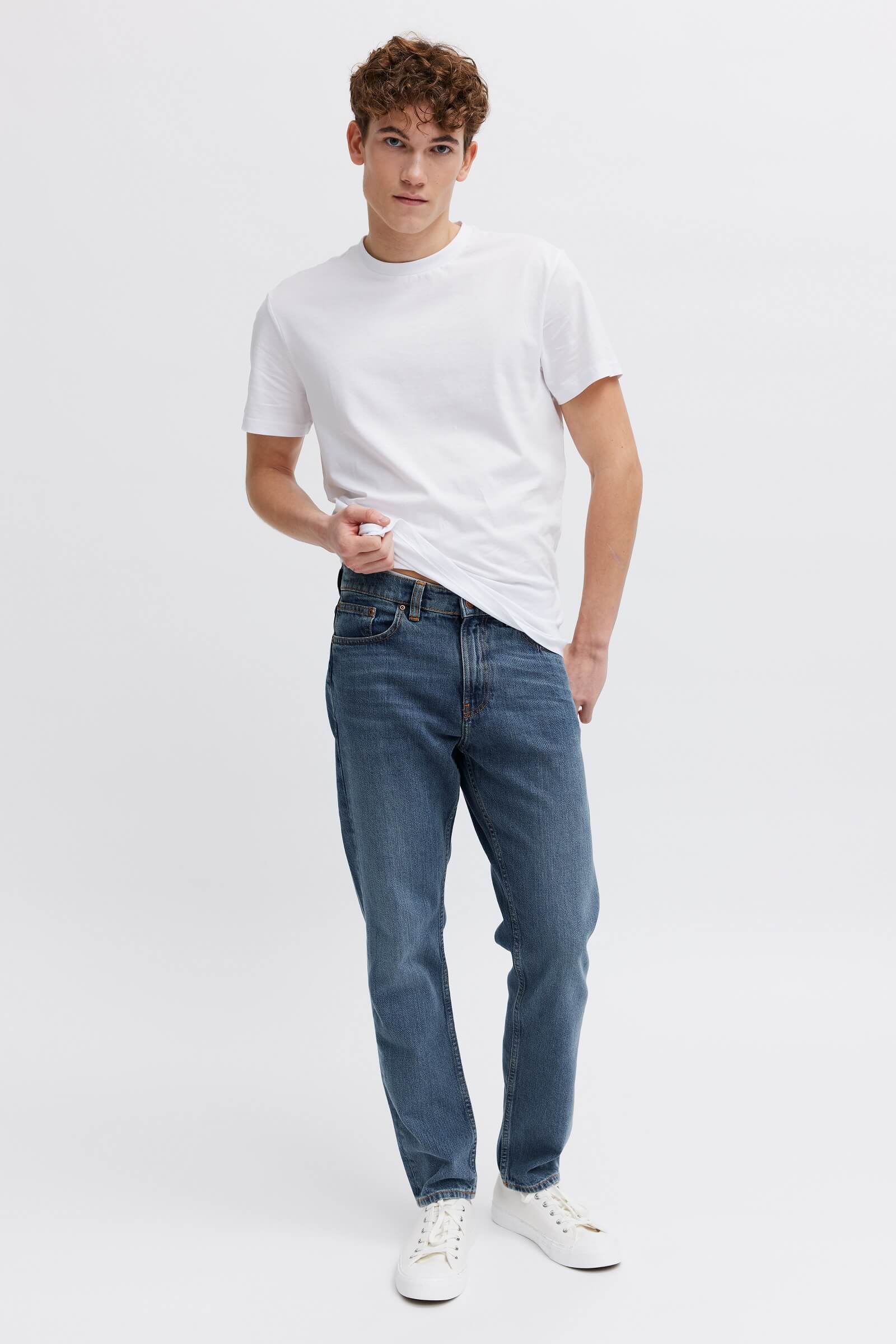 Mid rise, regular fit, ethical & organic pants