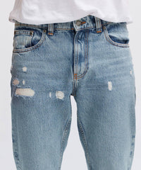 torn jeans, organic