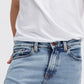 Light blue jeans,  men's organic collection