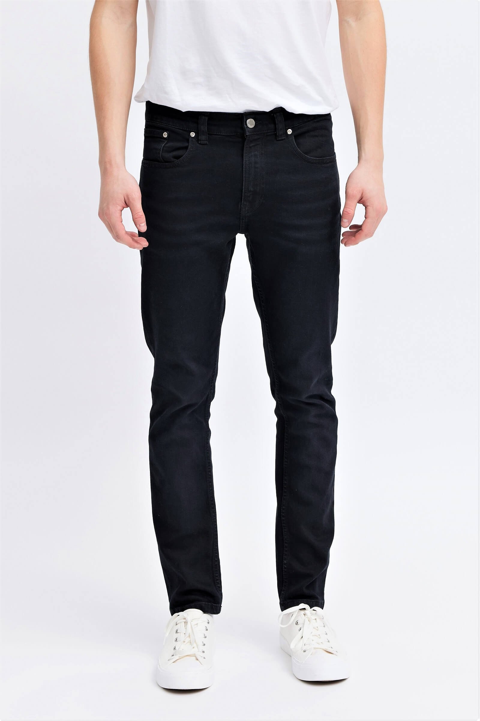 Black Organic Jeans - Slim Fit