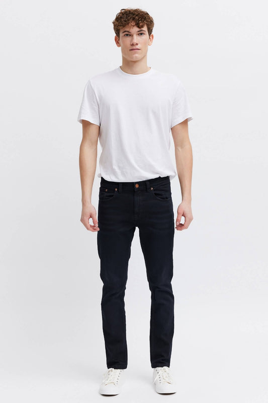 Eco-friendly Black Jeans - Men's Slim Fit