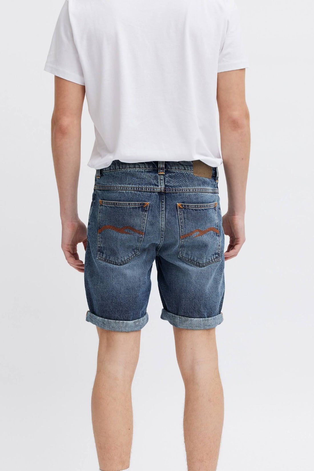 ethical denim shorts. roots 