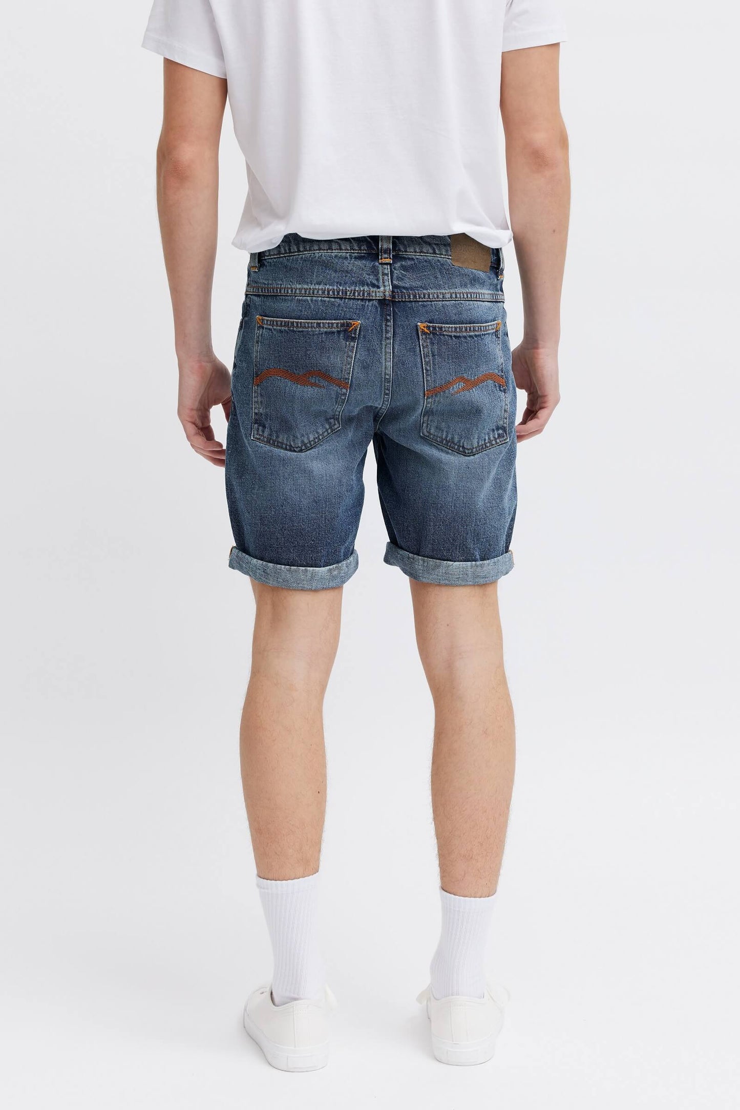 ethical denim  shorts for men. Comfy style
