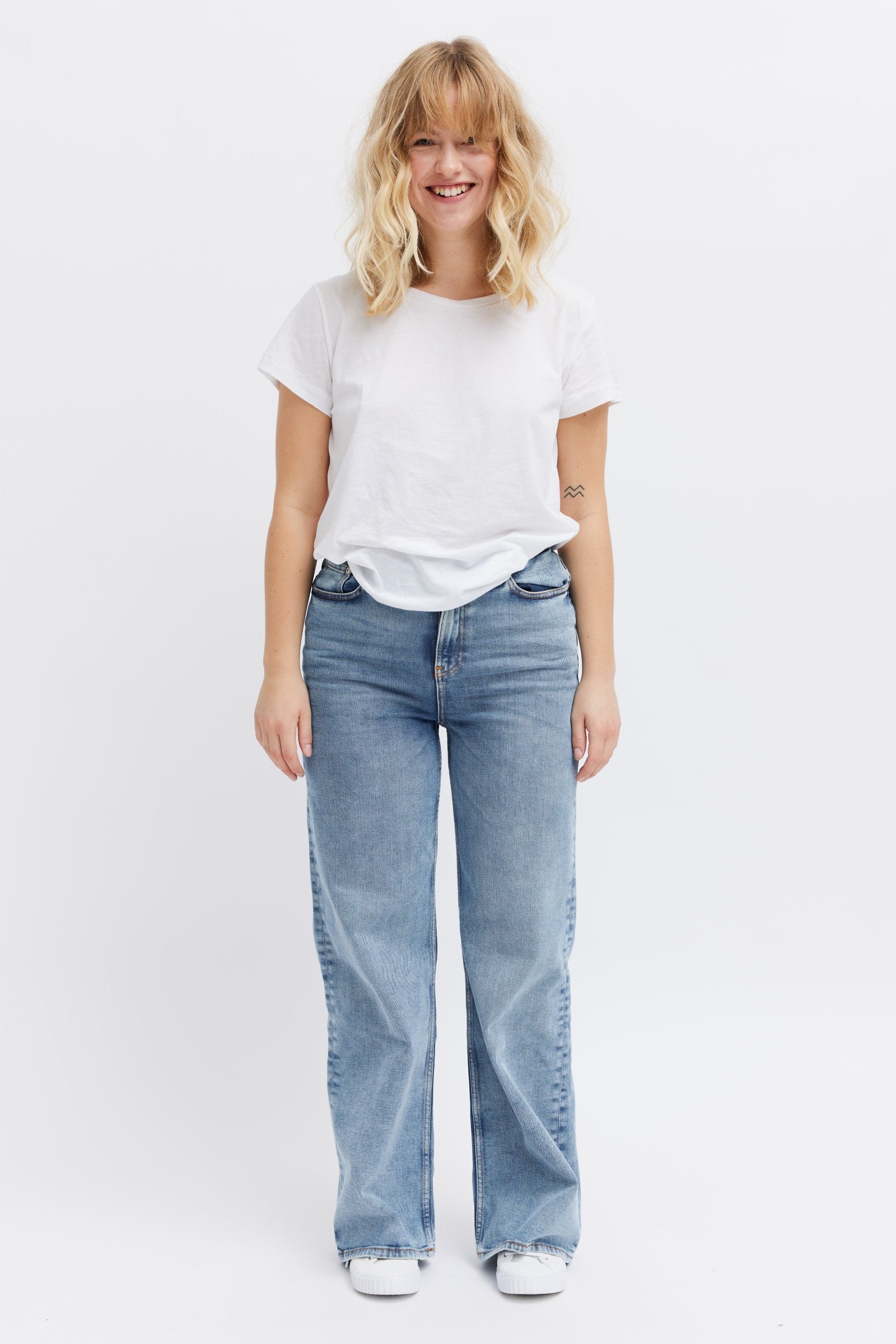  Comfy wide leg jeans. Ethical fashion
