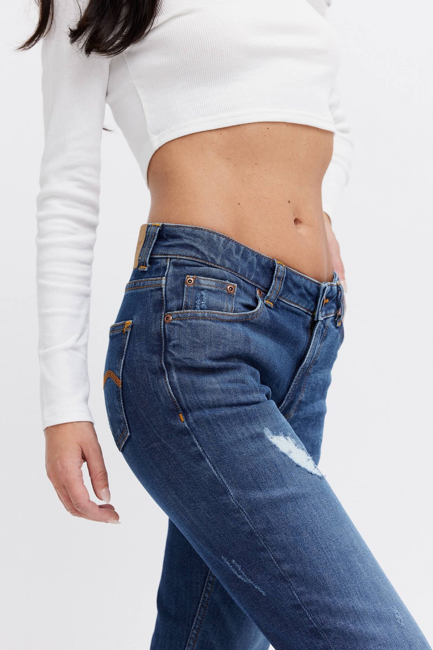 Trendy ethical jeans for women.